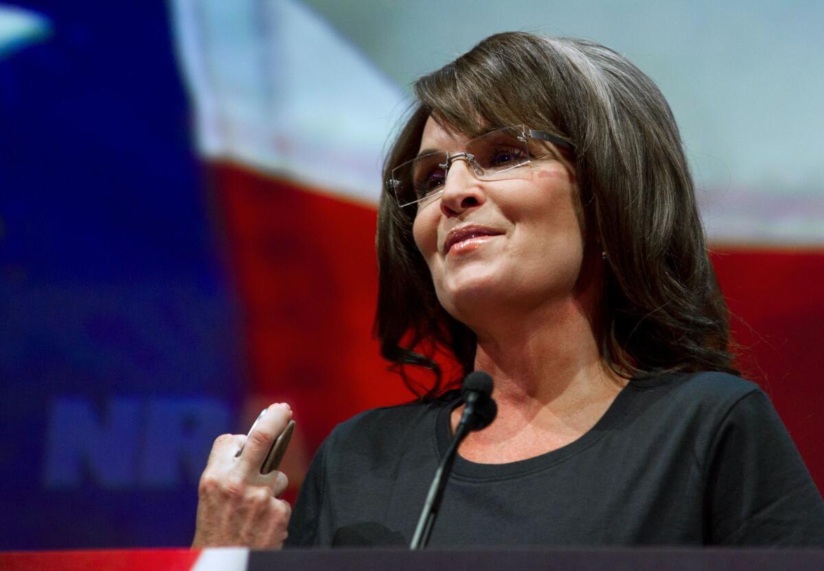 Former Alaska governor and Republican vice presidential candidate Sarah Palin, shown last year, has launched "The Sarah Palin Channel."