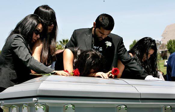Marine Cpl. Miguel Guzman's funeral