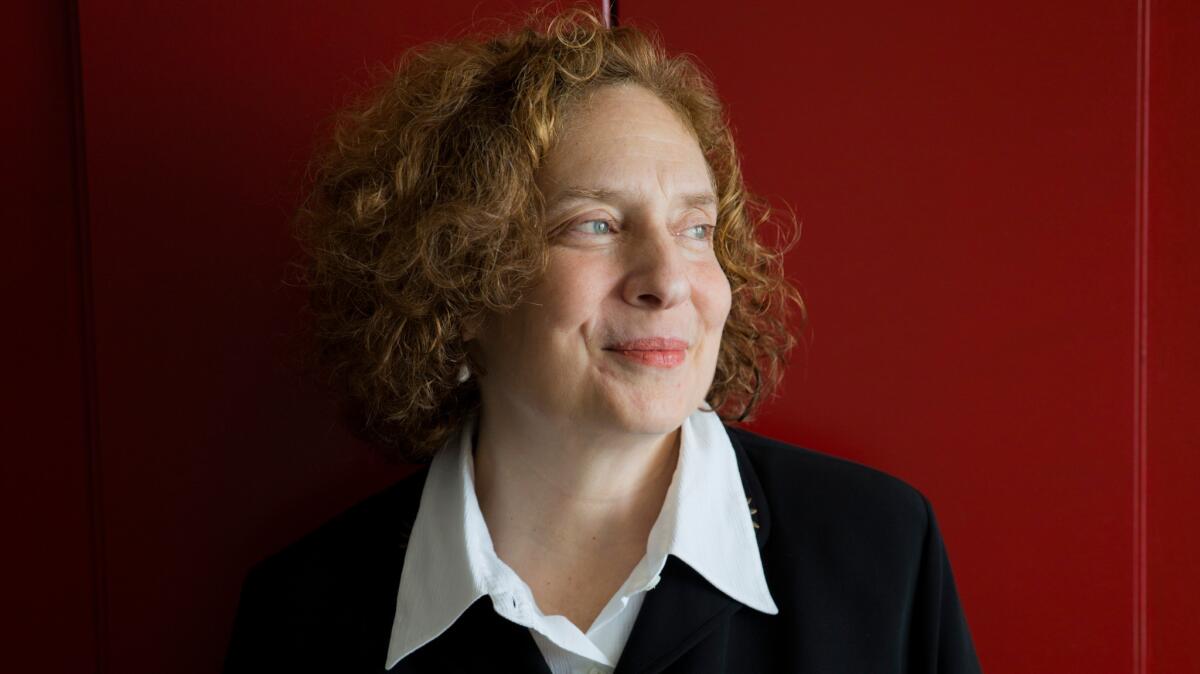 American composer Julia Wolfe photographed in Los Angeles last year.