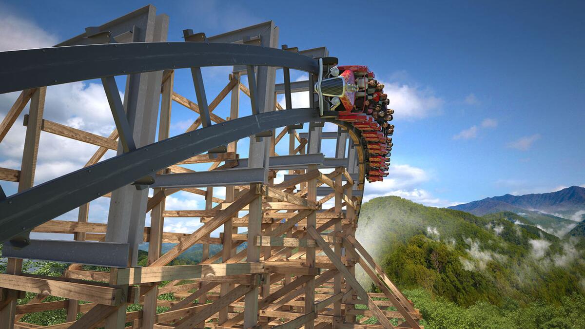 Dollywood's newest ride is being billed as both the world’s first launched wooden coaster and the world’s fastest wooden coaster.