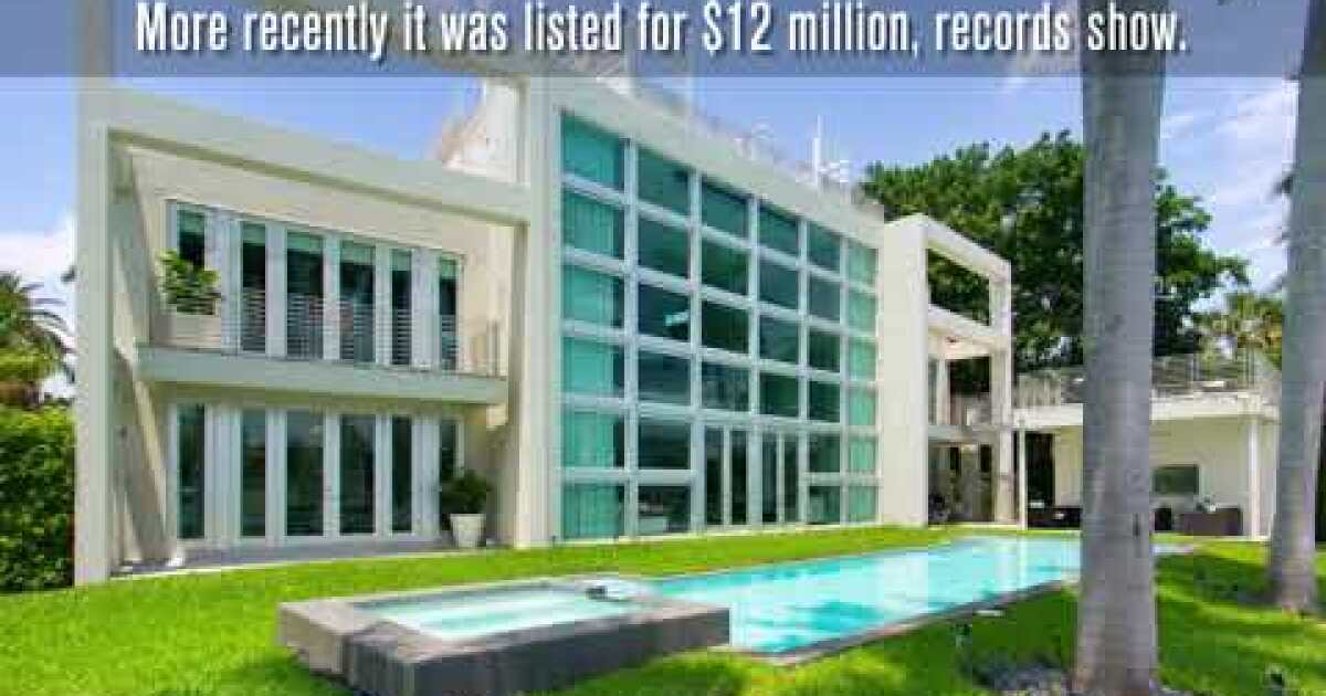 Lil Wayne gets $10 million for Miami Beach home with skate park and shark lagoon