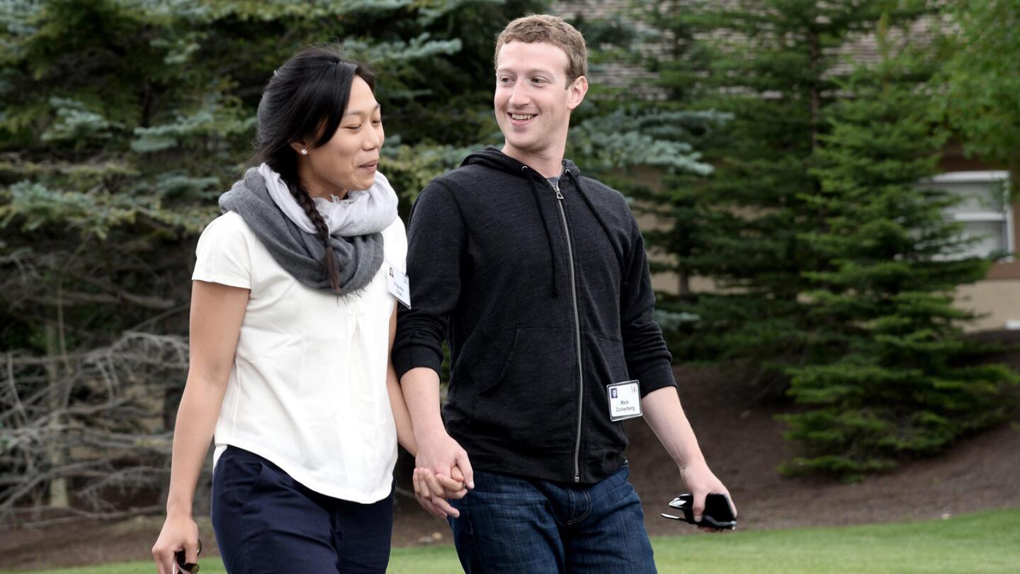 Hollywood baby boom | Mark Zuckerberg and Priscilla Chan