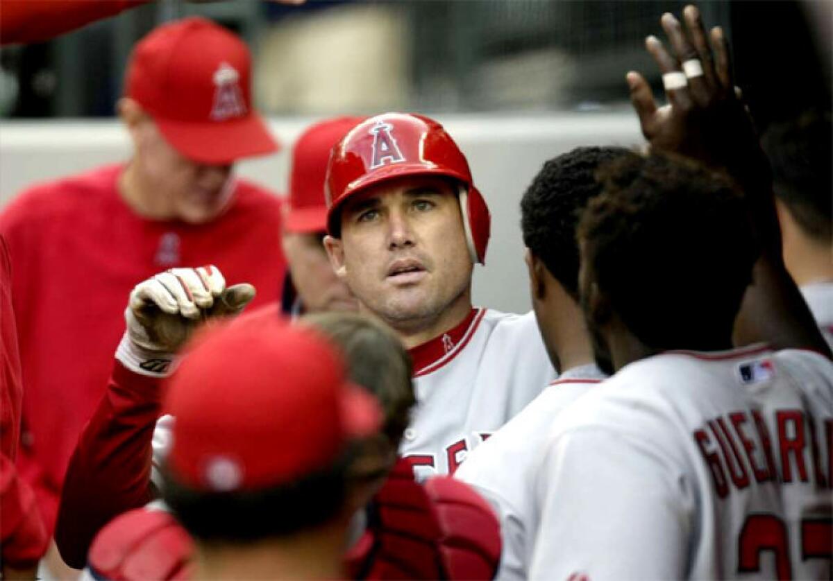 Former Angels outfielder Tim Salmon played most of 1998 with plantar fasciitis.