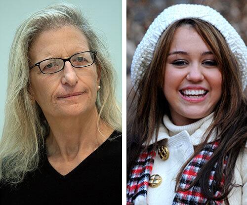 Annie Leibovitz vs. Miley Cyrus