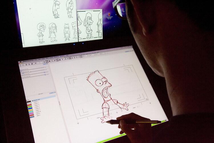 The Simpsons animator, Paul Wee