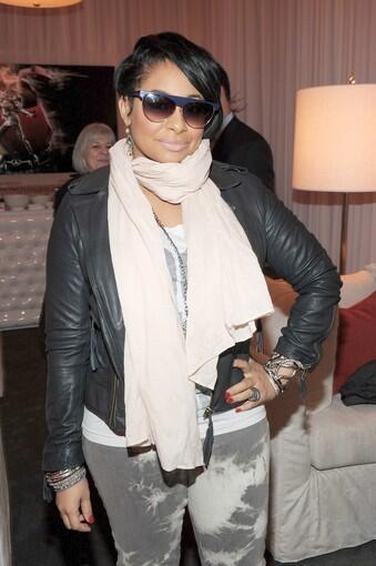 Actress Raven-Symone attends the fall 2010 Mercedes-Benz Fashion Week.