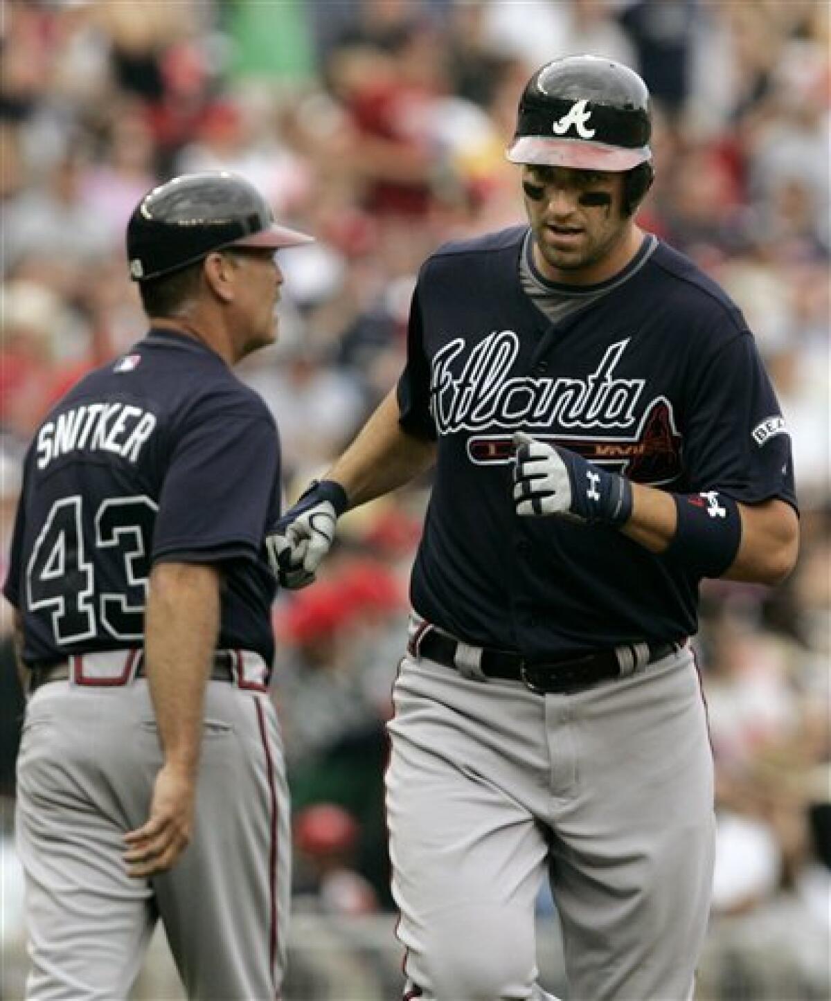 Atlanta Braves Photo (2008) - Mark Teixeira wearing the Atlanta