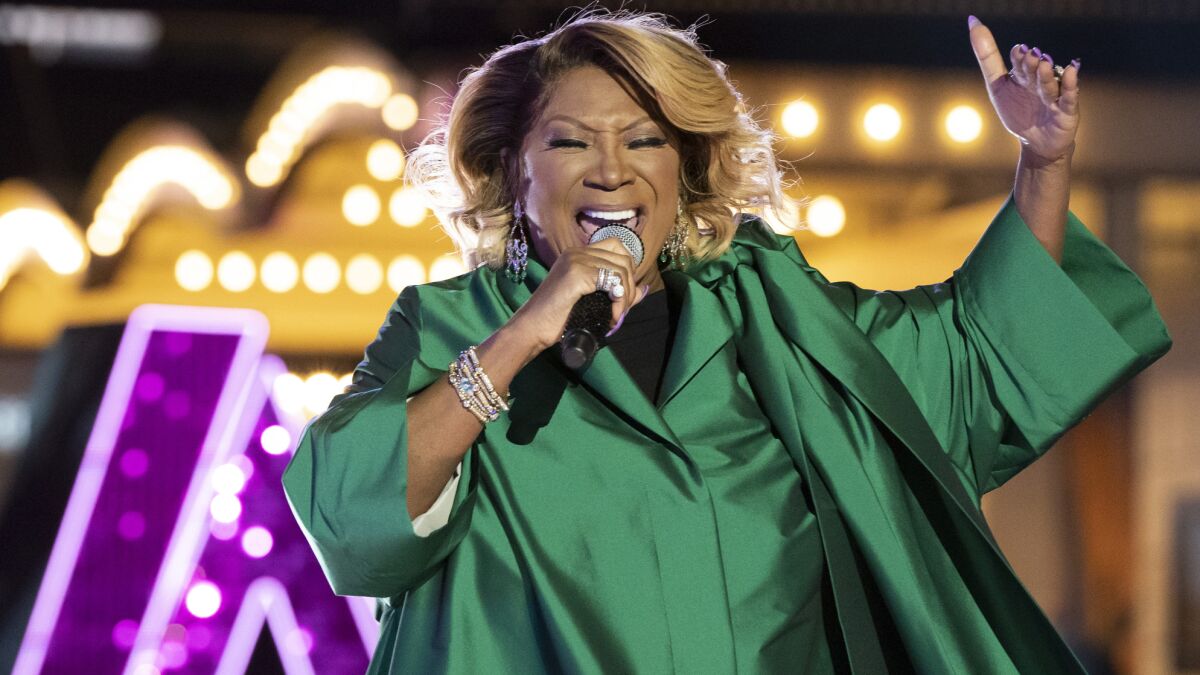 Patti LaBelle in "One Night Only: The Best of Broadway" on NBC.