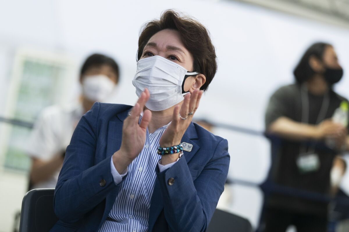 Seiko Hashimoto, president of the Tokyo Organizing Committee of the Olympic and Paralympic Games.