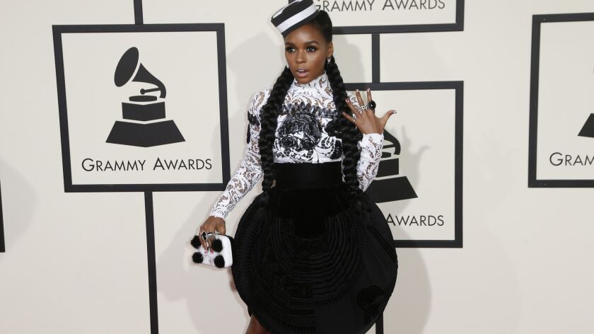 Janelle Monae. seen at the 2016 Grammy Awards, had one of 2018's most talked-about albums.