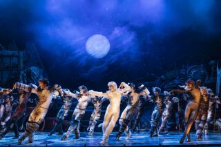 The company of the musical "Cats," which plays Sept. 27-Oct. 2 at the San Diego Civic Theatre.