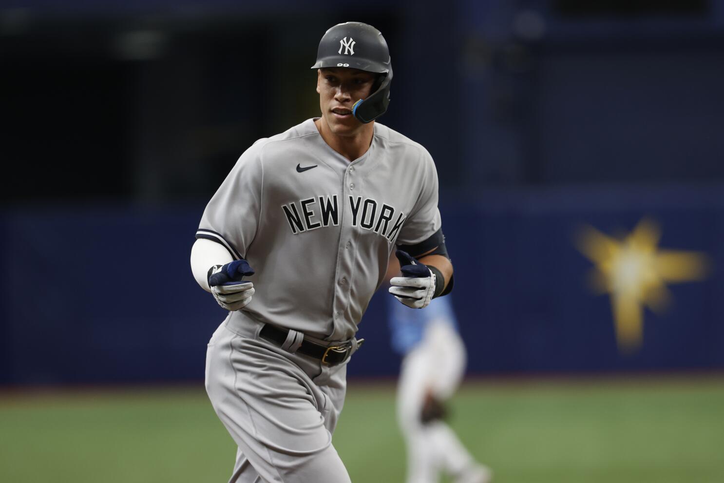 Jonathan Loaisiga Game Used MLB Debut Signed Yankees Home Jersey