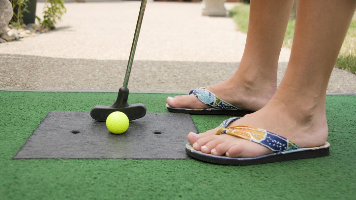 Mini-golf is a summer throwback, a bit of golfing without the pressure.