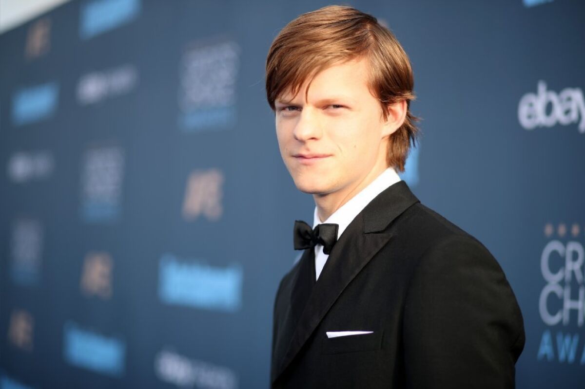 Lucas Hedges is nominated for his performance in "Manchester by the Sea."