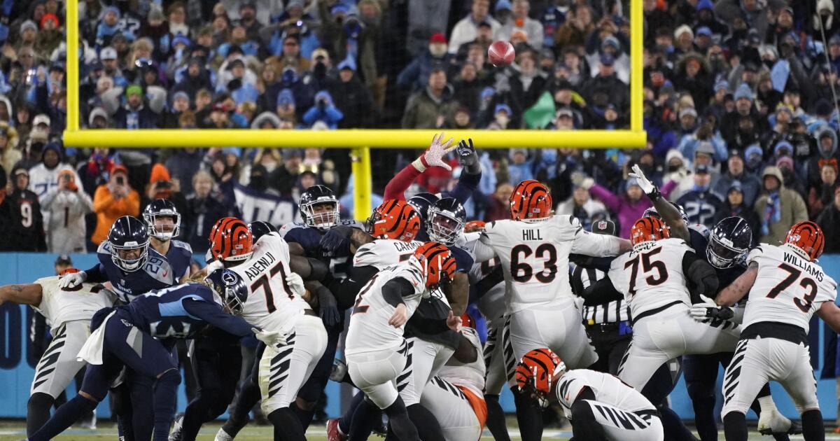 McPherson's 'called shot' energizes playoff run for Bengals - The San Diego  Union-Tribune