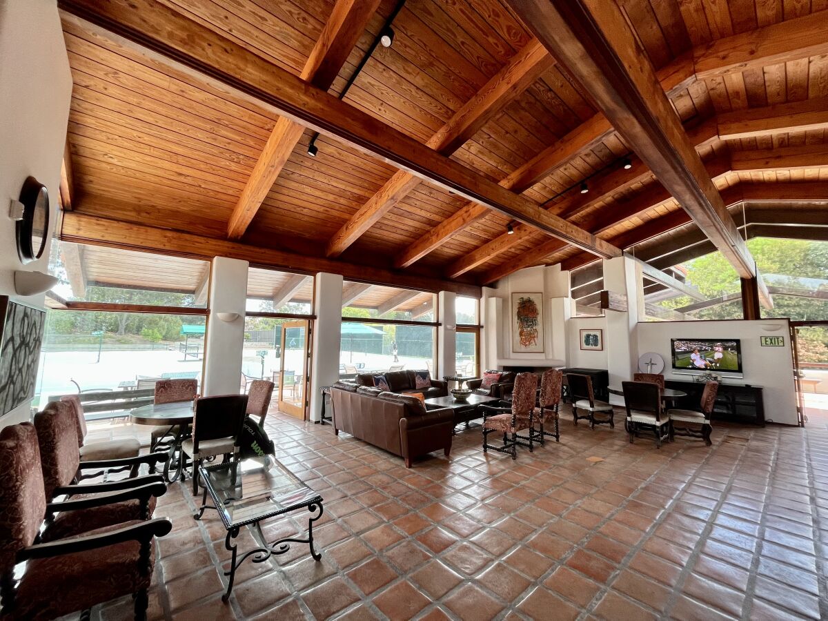 The RSF Tennis Club's clubhouse will get new furniture, lighting and other updates.