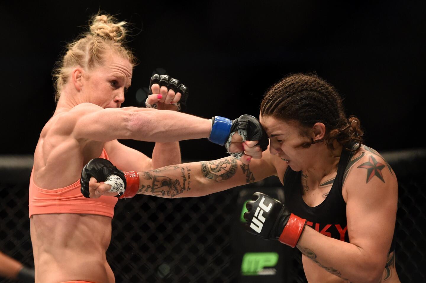 Holly Holm isn't fazed being a huge underdog against Ronda Rousey