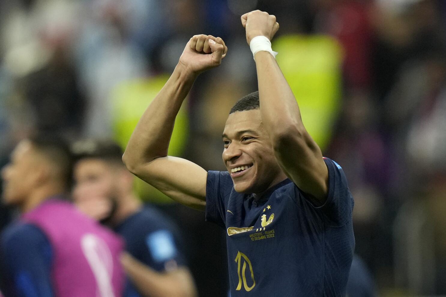 Mbappé laughs, shows his joy as World Cup history beckons - The