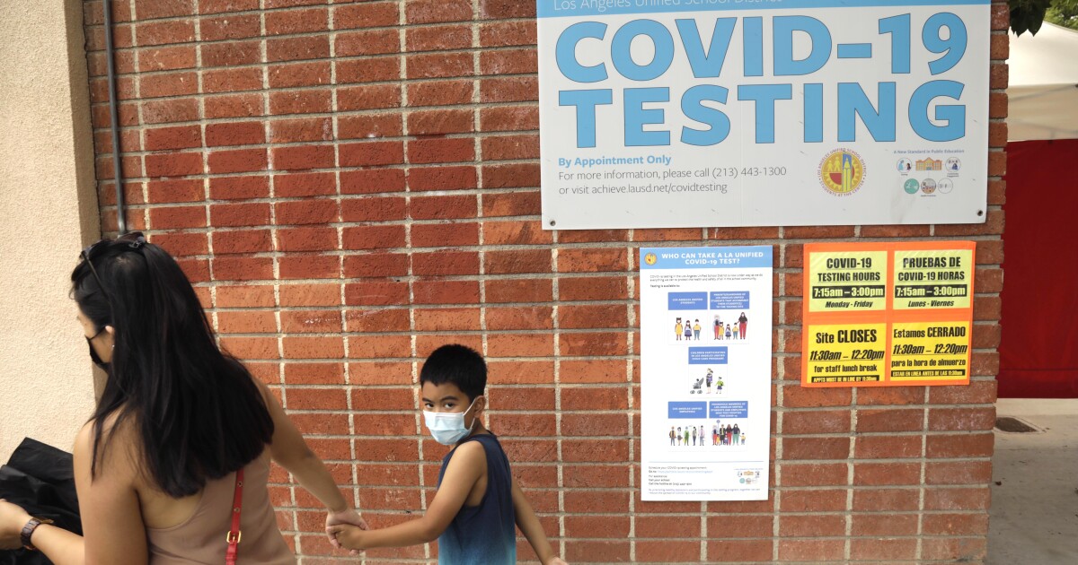 Coronavirus cases lead to missed school days for 6,500 LAUSD students during first week