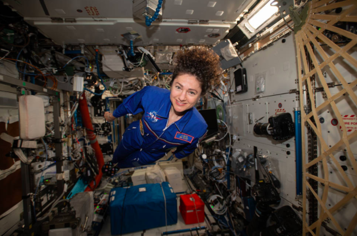 Astronaut Jessica Meir is scheduled to return to Earth on Thursday after serving six months aboard the International Space Station.