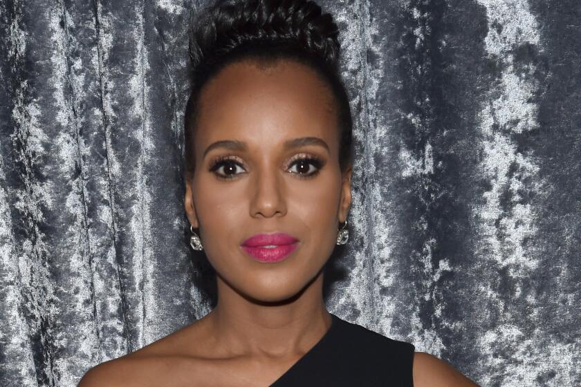 Kerry Washington at a party before the White House Correspondents Dinner on Saturday.