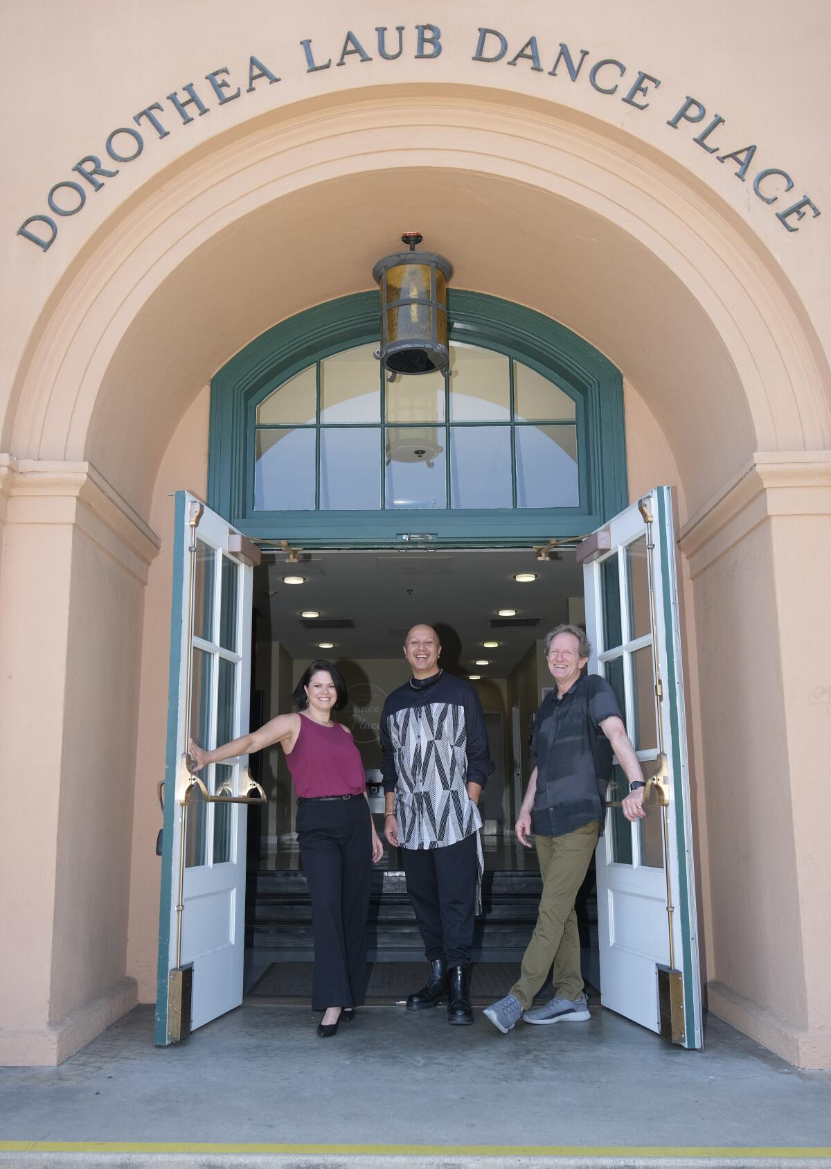 Malashock Dance leadership team at Dorothea Laub Dance Place at Liberty Station.