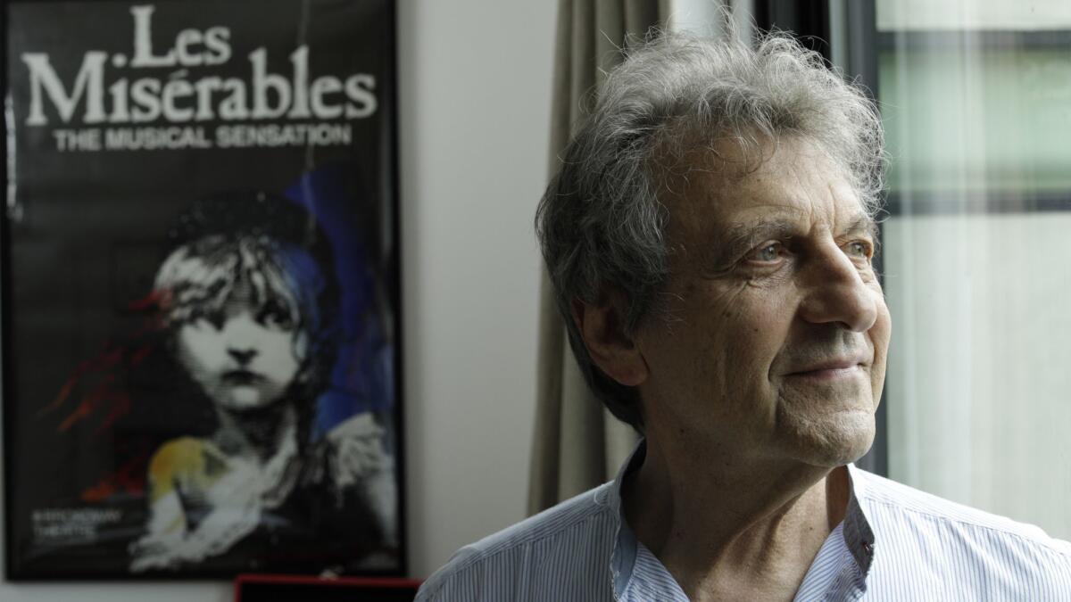Alain Boublil, who now has a home in L.A., will see his two biggest hits — “Les Misérables” and “Miss Saigon” — come to the Hollywood Pantages Theatre in quick succession.