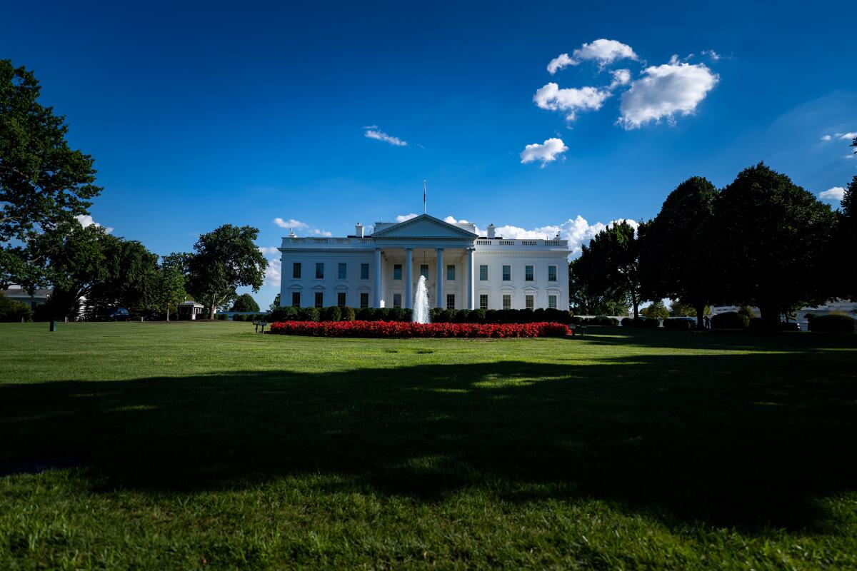 The White House in Washington, DC.