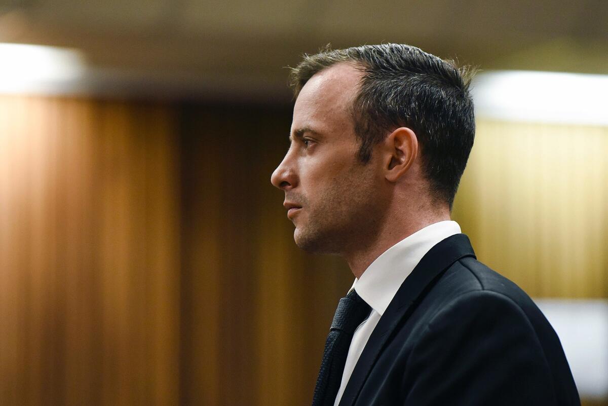 South African athlete Oscar Pistorius listens during a bail hearing Dec. 8 at the Pretoria High Court.