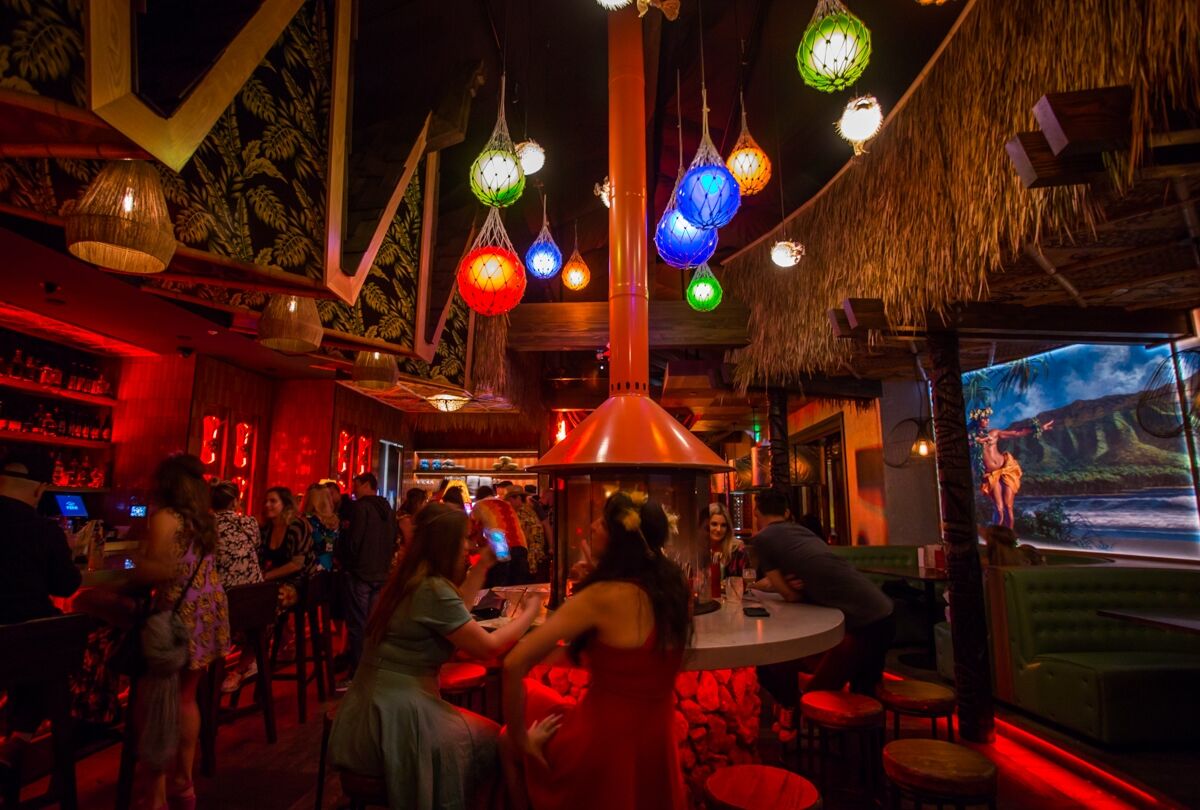 A photo of Tiki Luau