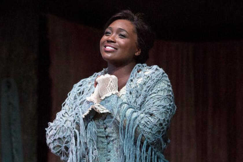 Angel Blue will play Mimi in San Diego Opera's "drive-in" "La Bohème" in late October.