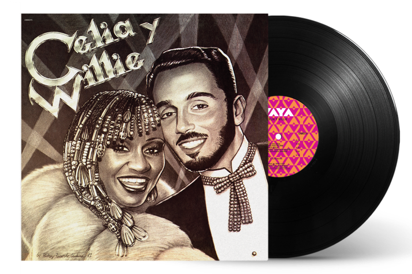 Esta es la portada del álbum "Celia y Willie" (1981), que cuenta ahora con una nueva edición.