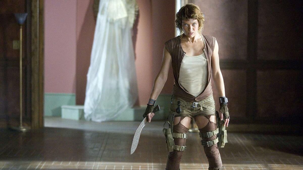 Milla Jovovich stars in Sony Pictures' action-thriller "Resident Evil: Extinction." (MCT)
