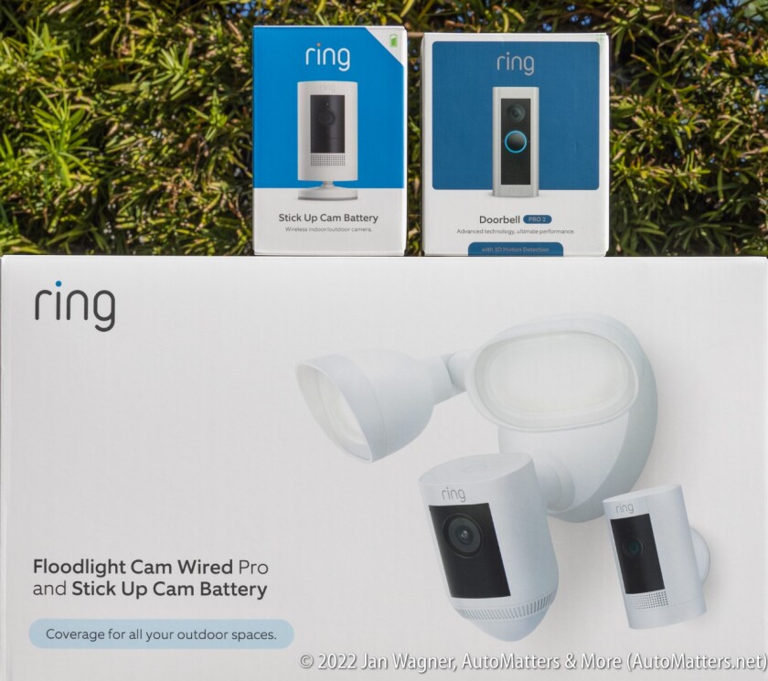Ring security cameras