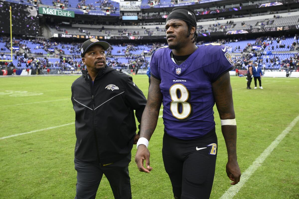 Lamar Jackson Addresses The Media Following Ravens Win 