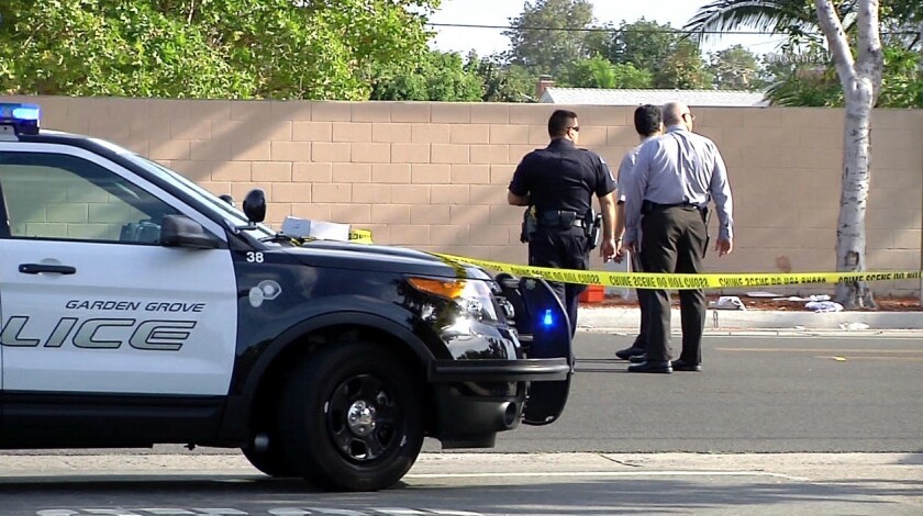 Police Shoot Wound Armed 18 Year Old In Garden Grove Los