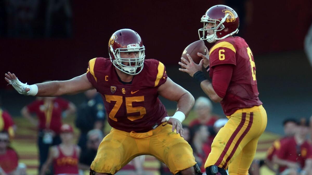 Max Tuerk starred for USC before being selected in the third round of the 2016 NFL draft by the Chargers.