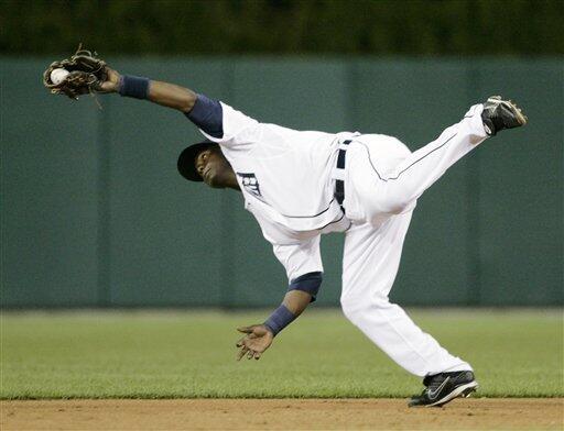 This is a 2008 file photo of Grady Sizemore of the Cleveland