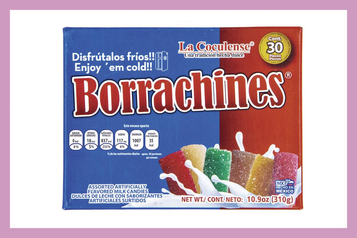 LOS ANGELES, CA - JUNE 15: Borrachines candy  in Los Angeles, CA. (Mariah Tauger / Los Angeles Times)