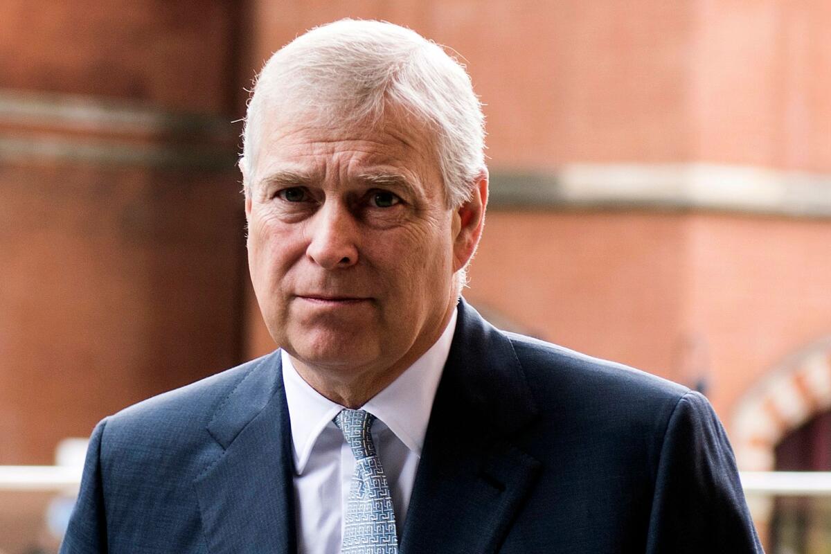 Prince Andrew, shown in 2017, has provided 'zero cooperation' in probe, prosecutor says.