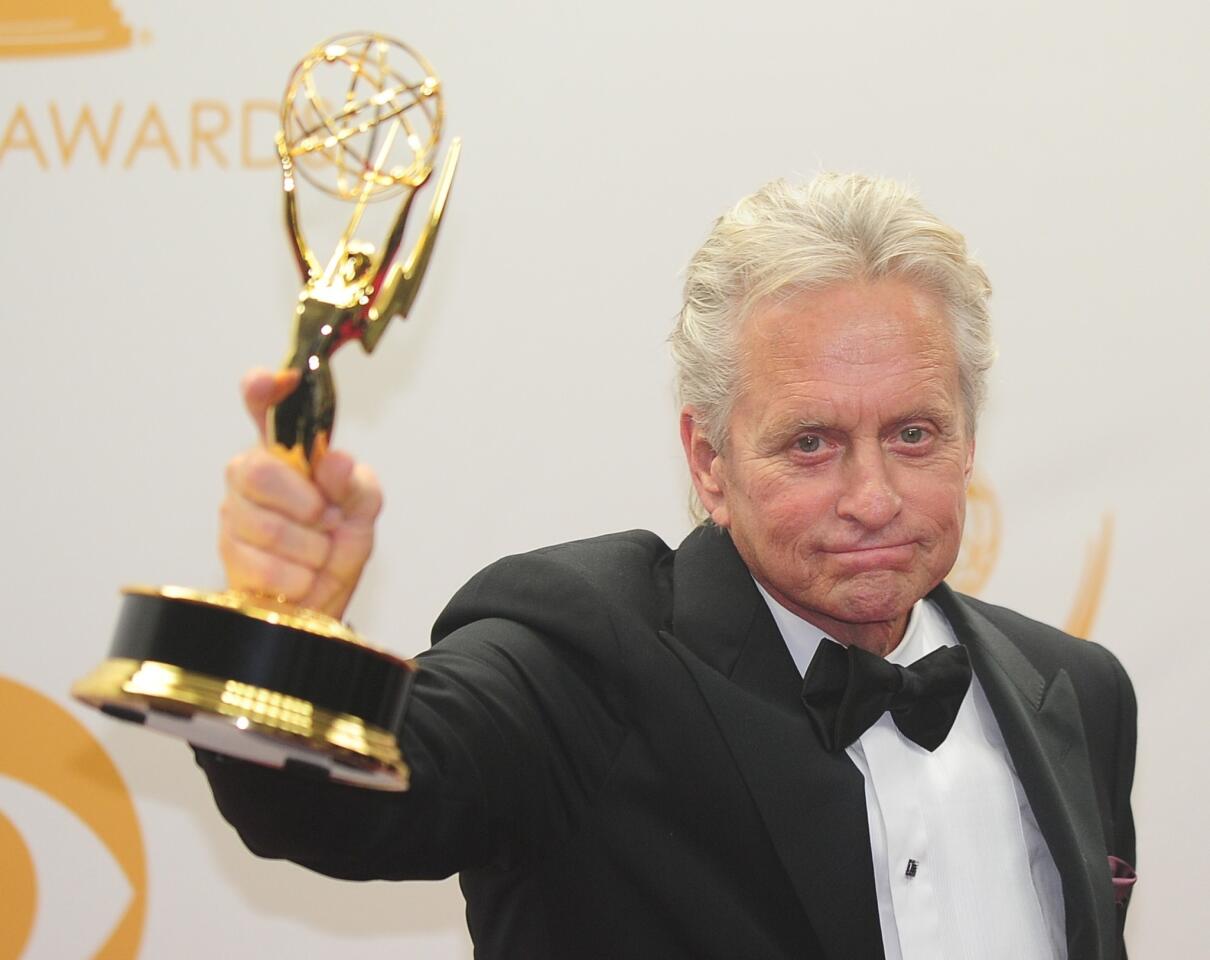 Michael Douglas elaborates on family trouble after Emmy win