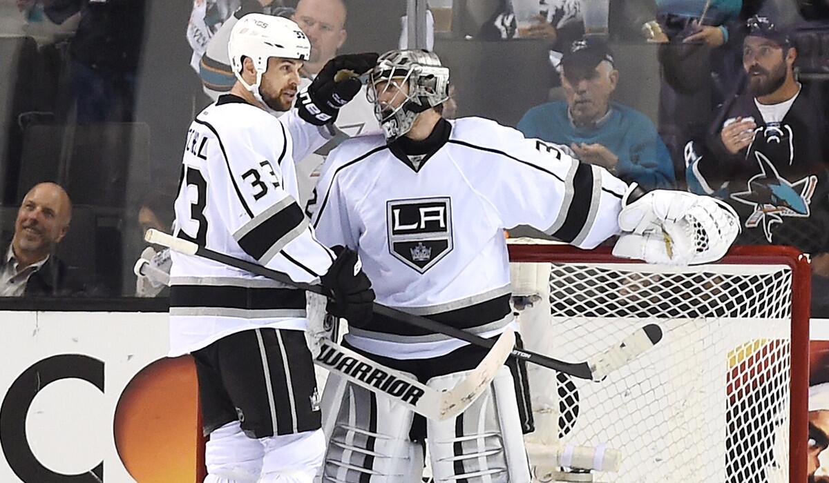 Goaltender Jonathan Quick and the Kings will be without veteran defenseman Willie Mitchell when they play the Ducks in Game 3 of their playoff series on Thursday.
