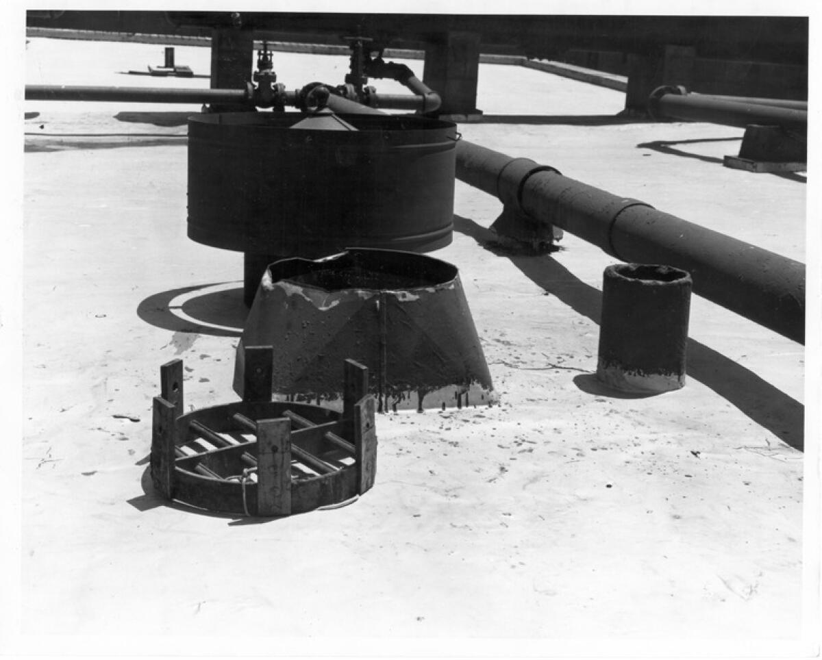 Ventilator cover on the roof of the Alcatraz prison