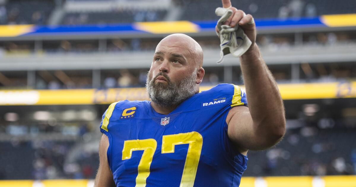 Andrew Whitworth's 40 time is only getting better for Rams