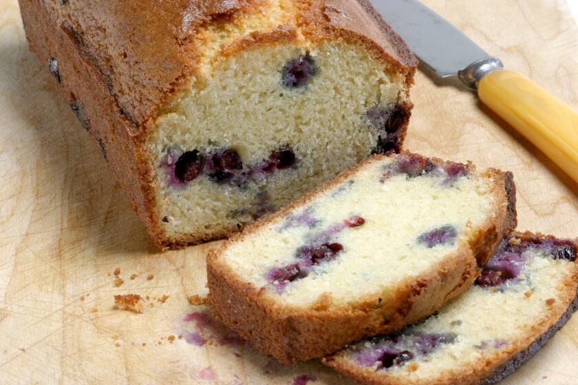 124650.FO.0531.Bread--Studio shots taken 05/31/07 of Blueberry Breakfast Bread.