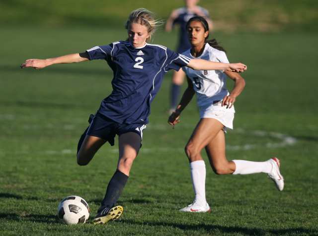 Corona del Mar High sophomore Annie Alvarado (2) was second on the team with nine goals and had a team-best seven assists. She was a first-team All-Pacific Coast League selection and third-team All-CIF Southern Section Division I selection.