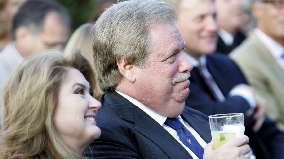 Elliott Broidy attends a San Marino fundraiser for the American Ballet Theatre on Sept. 13, 2009.