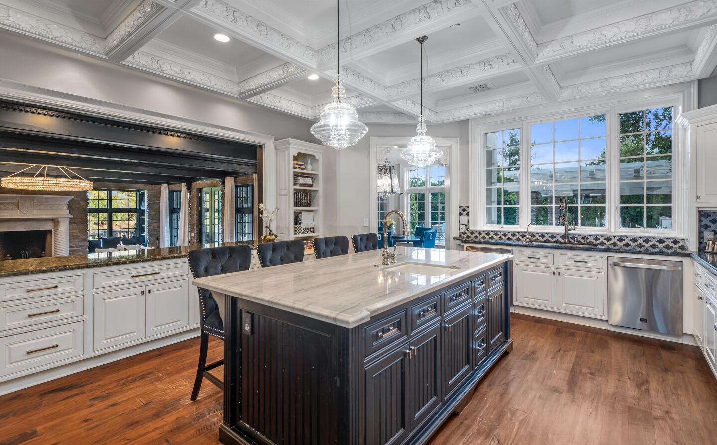 The kitchen.