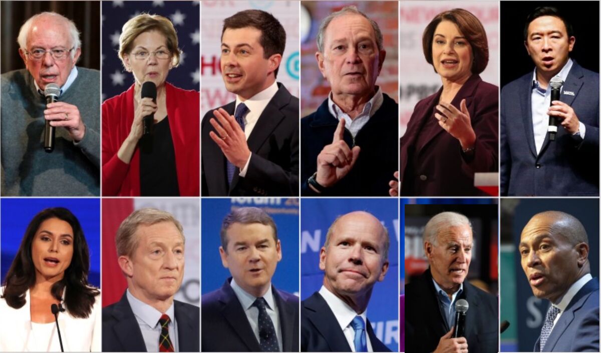 Democrats announce criteria for first debate after voting starts Los