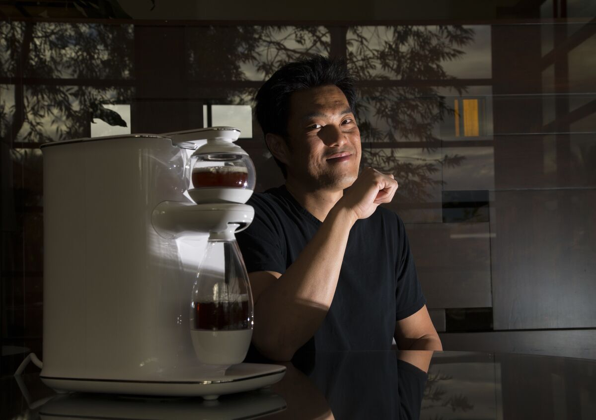 Teforia founder and Chief Executive Allen Han is hoping his $1,499 tea infuser will become as popular as the coffee world's Keurig.